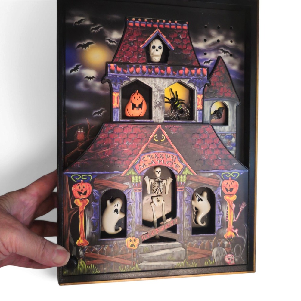 Monster Mash Book Animated Haunted House Blue Ridge Musical Tested MISSING COVER